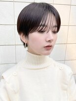 レターバイノベル(letter by novel)&nbsp;ショートボブ黒髪ショートカットマッシュショート前髪あり