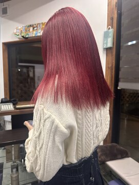 ラックセカンドスペース(LUCK 2nd SPACE) チェリーレッド★   菅野未有