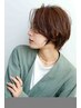 デザインカット+アディクシーカラー+超音波トリートメント￥15400
