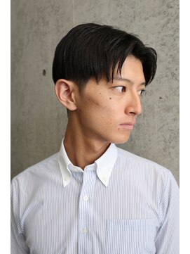 ルーツ(ROOTS) メンズストレートバングパート分けスタイル