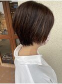 女性らしいショートスタイル