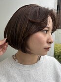 ケアカラー／ボブカット