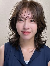 ヘアリゾート ディアリウム(Hair Resort DEARIUM) レイヤーミディアム＋髪質改善メテオカラー
