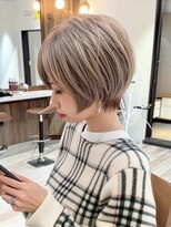 ネハス ナガオカ(nehus.nagaoka)&nbsp;大人ショートボブ×ナチュラルボブ×マッシュボブ  20代30代40代