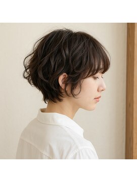 スープレックス ヘアーデザイン(SOUPREX HAIR DESIGN) ふんわりパーマ　ショートボブ　20代 30代 40代 50代 60代　学割