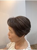 年齢を感じさせない髪