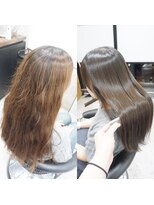 ヘアテリア リュウ 大塚(hair teria ryu) 縮毛矯正/髪質改善縮毛矯正/前髪縮毛矯正/表面ハーフ矯正