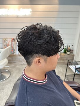 スウェル 船橋店(Swell) MEN’S HAIR/サーフカール/刈り上げセンターパート/船橋