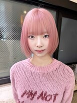 アルバム 新宿(ALBUM SHINJUKU)&nbsp;ボブ前髪カットハイトーンダブルカラー_F31365