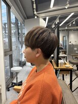シー 柏(sii.)&nbsp;大人ハンサムショート×ナチュラルブラウン