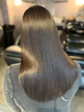 LOE【ロエ】大宮 イメチェン/アンブレラカラー/前髪/ピンクベージュ[大宮]