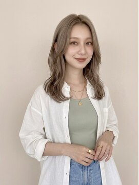 オレロ 国立(olelo) 大人ガーリー/似合わせカット/リバースセンターパート/国立