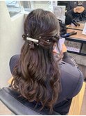 【立川cres小山】大人ハーフアップ