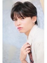 ミチオ ノザワ ヘアサロン ギンザ(Michio Nozawa HAIR SALON Ginza)&nbsp;ツーブロック/シースルーマッシュをリバースでオシャレに！