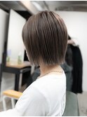 外ハネボブ/グレージュ