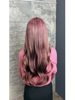 アジールヘア 赤羽駅南口店(agir hair) 残留しないラブリーピンクベージュ!