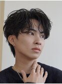 ルーズパーマ/シャドウパーマ/ニュアンスパーマ/センターパート