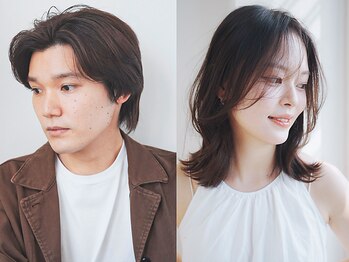 ガーデンヘアー(Garden hair)の写真/自然な仕上がりで男女問わず理想の地毛風ヘアへ！髪のお悩みをプロがケアします◎