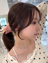 アッシュ 新杉田店(Ash)&nbsp;新杉田顔周りレイヤーカットダブルカラー白髪ぼかしハイライト