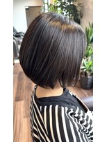 エスト(est.)&nbsp;ショートボブ×ミネコラトリートメント　20代30代40代50代