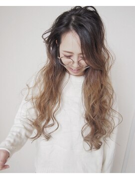 トーク 伊丹本店(TAL'KE) TAL'KE/ミルクティーバレイヤージュ×フェアリーウェーブ_102