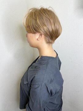 レイール 下北沢(Reir) 【Reir下北沢】*レイヤーショート+ゴールドベージュ*