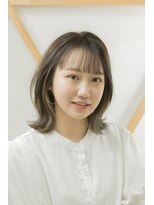カミカガク&nbsp;ミディアムボブウルフ　美髪こなれミディ
