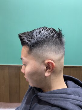 ヒロギンザバーバーショップ 丸の内店(HIRO GINZA BARBER SHOP) サイドパート