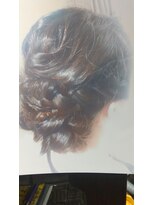 アンフィ(Amphi) 編み込み入り下目シニオン