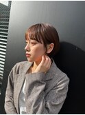 【矢後あやこ】大人ショートボブ/耳かけショートボブ