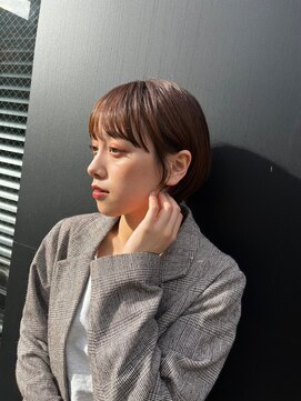 ラミ(L'ami) 【矢後あやこ】大人ショートボブ/耳かけショートボブ