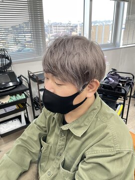 ルチナ 秦野(Lucina) シルバー/トリプルカラー/メンズカラー