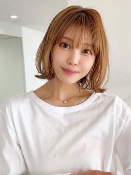 アグ ヘアー シーア 守山店(Agu hair sia) 《Agu hair》numberA.トリートメントオイル×ひとくせボブ