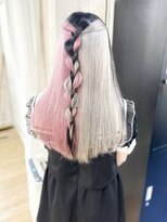 ホワイト 梅田(white)&nbsp;＊アンブレラ×ピンク×シルバー