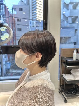 アッシュ 大泉学園店(Ash) 秋を先取る透明感カラー×マッシュショート【Ash大泉学園 横山】