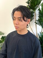 メンズカット ニュアンスパーマ ツーブロック