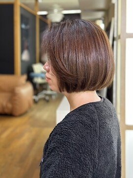 トランクサロンカッパード カット＋オーガニックカラー＋生コラーゲントリートメント