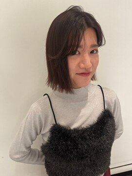 モック(moc) 大人気切りっぱなしボブ