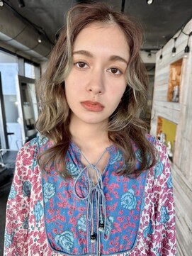 ノラジャーニー(NORA Journey) 【阿形】レイヤーカット×くせ毛風ナチュラルウェーブ