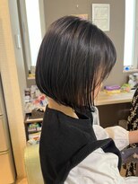 アロウ(ARAW) 小学生切りっぱなしのボブ