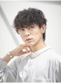 マッシュウルフ/スパイラルパーマ