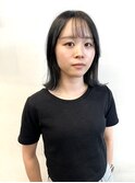 切りっぱなし×ミディアム