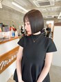メルシー 福岡天神店(Merci)&nbsp;簡単にスタイリングできるボブのカットが得意です！