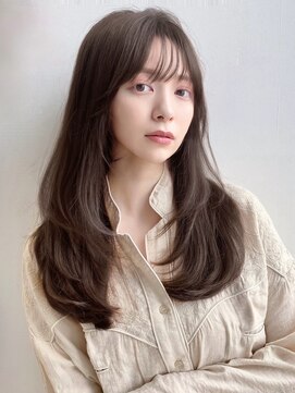 ユーフォリア 新宿店(Euphoria) 20代30代40代レイヤーカット前髪韓国ヘアくびれヘア大人美人