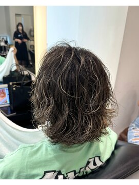 エアー 銀座タワー(AIR) サーフカールパーマ/ハイライトフェーブスタイル
