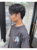 スパイラルパーマ