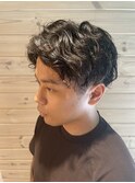 メンズ・スパイラルパーマ　　　【RAK川崎】