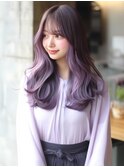 ★暗めカラーグランマッシュフェイスフレーミングデザインカラー