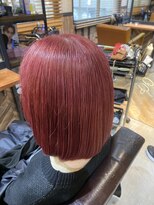 オーブ ヘアー リリー 博多2号店(AUBE HAIR lily)&nbsp;ビビッドレッド