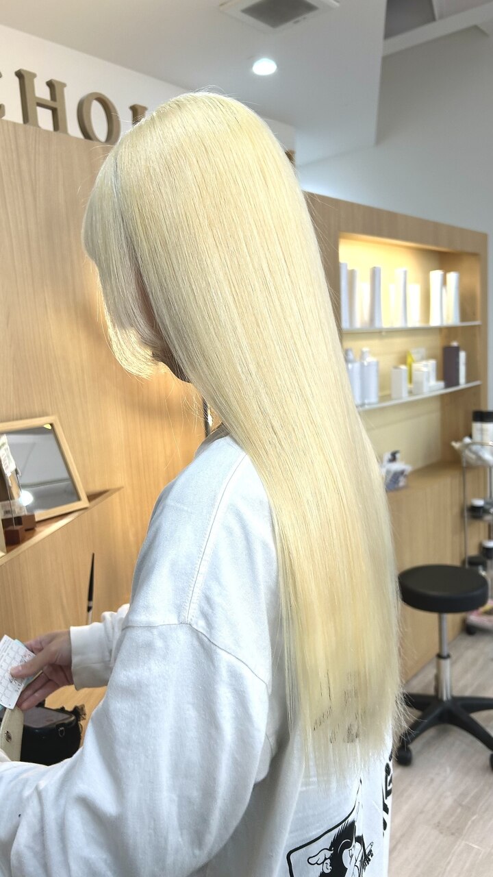 抜きっぱなしブロンド:L229100395|ヘアーガーデン シュシュ 抜きっぱなしブロンド:L229100395|ヘアーガーデン シュシュ